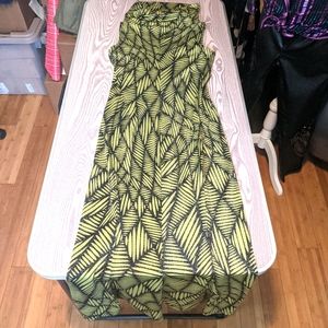 Just Cavalli Sz 44 (US 14) Tropical Maxi dress